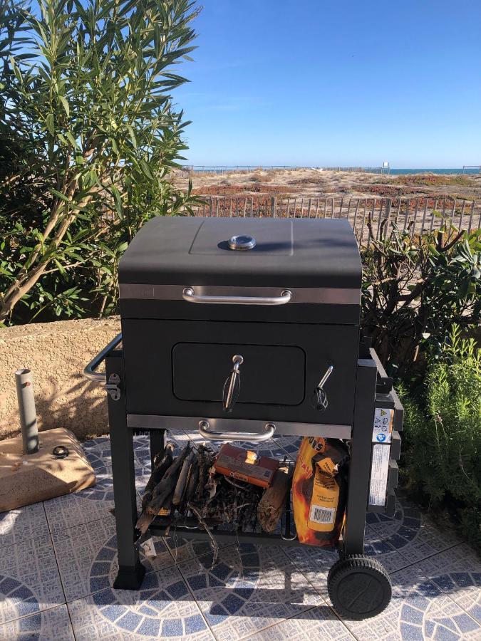 Barcaresa-Villa Sur Le Sable Vue Mer Panoramique Piscine Clim Wifi Le Barcarès Eksteriør billede